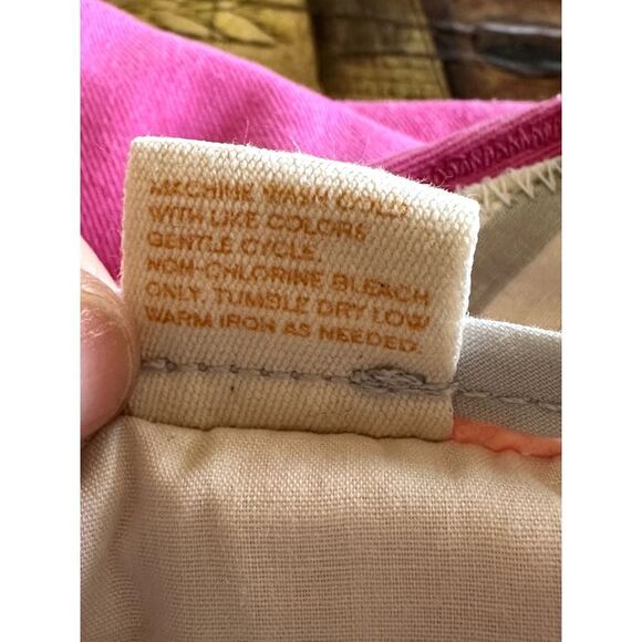 J. CREW Women's Cotton Broken-In Chino Mid-Rise Shorts Pink Size 6 - Picture 9 of 9